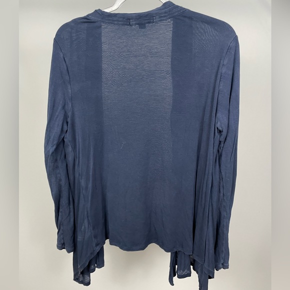 BLUE KNIT CARDIGAN - Picture 3 of 3